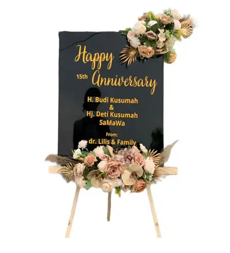 Papan Bunga Akrilik nias